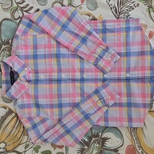 Janie and Jack Boys Plaid Button-Front Shirt 5